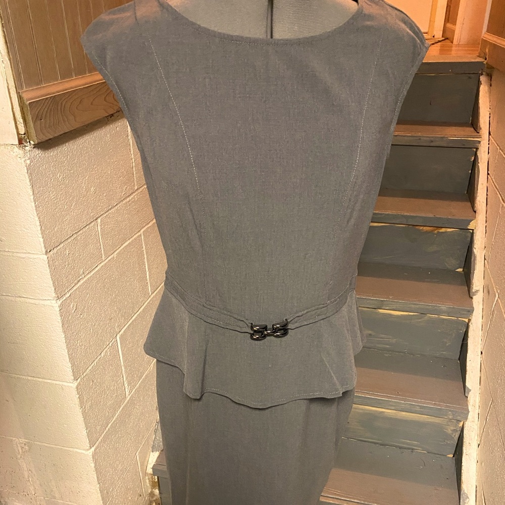 Gray Suit Dress